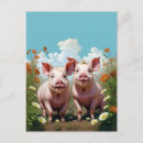 Buscar cerdo feliz postales Para ella