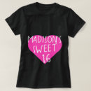 Buscar sweet camisetas 16 º cumpleaños