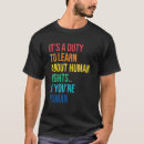Buscar deber camisetas Derechos