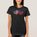 Buscar bandera samoana camisetas Corazón