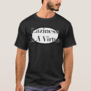 Buscar virtud camisetas Divertido