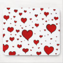 Buscar corazones rojos alfombrillas de raton Romántico