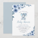Buscar elefante azul invitaciones 5 º ducha