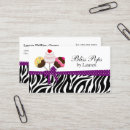 Buscar cebra linda tarjetas de visita Torta