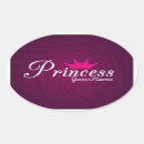 Buscar princesa ovales pegatinas Tiara