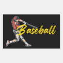 Buscar beisbol rectangulares pegatinas Deporte