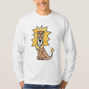 Buscar león del dibujo animado camisetas Gato