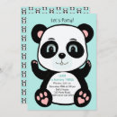 Buscar panda linda invitaciones Para todos