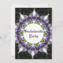 Buscar mandala púrpura invitaciones Para ella