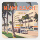 Buscar miami beach pegatinas Retro