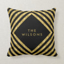 Buscar modelo geométrico negro cojines Elegante