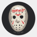 Buscar 80s pegatinas Friday the 13th