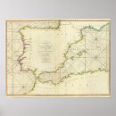 Buscar mapa de españa posters Mediterráneo