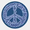 Buscar símbolo internacional pegatinas Azul