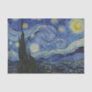 Buscar cielo estrellado papel de seda Vincent van gogh