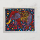 Buscar elefante azul postales Para ella