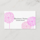 Buscar diente león de tarjetas de visita Fotografía