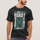 Buscar de alta tecnología camisetas Robot