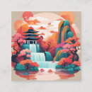 Buscar dragón japonés tarjetas de visita Asiático