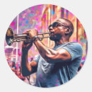 Buscar música jazz pegatinas Nola