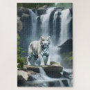 Buscar tigre blanco puzzles Jungla