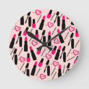Buscar maquillaje relojes de pared Rosa