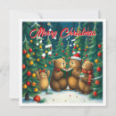 Buscar árbol moderno foto tarjetas de navidad General y unisex