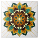 Buscar cerámica de la mandala azulejos Amarillo