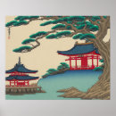 Buscar templo japonés posters Ukiyo e