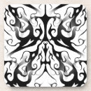 Buscar tatuaje tribal posavasos Negro