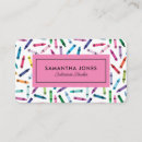 Buscar profesores sustituto tarjetas de visita Elemental