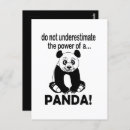 Buscar panda postales Blanco y negro