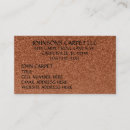 Buscar instalaciones tarjetas de visita Negocio