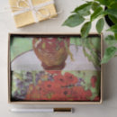 Buscar amapolas rojas papel de seda Flores