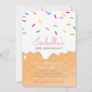 Buscar del cono de helado invitaciones Para niños