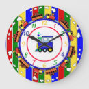 Buscar colores primarios relojes de pared Azul