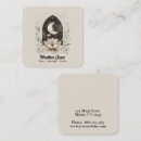 Buscar tarot de tarjetas de visita Meditación