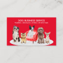 Buscar tienda animales de tarjetas de visita Perro