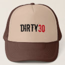 Buscar los treinta sucios camionero gorras Cumpleaños