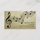 Buscar voz tarjetas de visita Musical