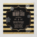 Buscar christmas gala invitaciones Copos de nieve