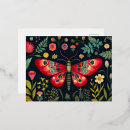 Buscar mariposa roja postales Jardín