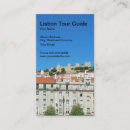 Buscar guía turístico tarjetas de visita Agencia