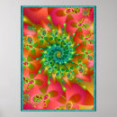 Buscar corazón geométrico posters Patrón