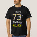 Buscar número 73 camisetas Setenta y tres años