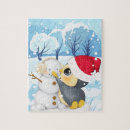 Buscar muñecos de nieve puzzles Cualquier niño