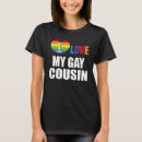 Buscar amo a mi primo camisetas Lesbiana