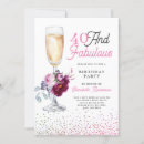 Buscar fiesta fabuloso 40 invitaciones Elegante