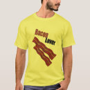 Buscar amo el tocino camisetas Amante