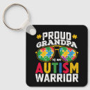 Buscar abuelo orgulloso llaveros Autismo